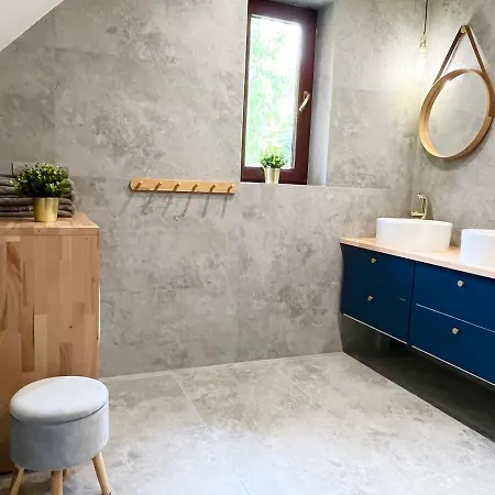 Dom wakacyjny Lawendowa Przystań - Dom Nad Rzeką - Brenna, 10 Osób, Ogród, Plac Zabaw *