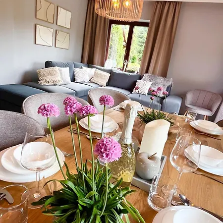 Holiday home Lawendowa Przystan - Dom Nad Rzeka - Brenna, 10 Osob, Ogrod, Plac Zabaw