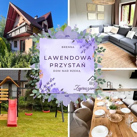 Lawendowa Przystan - Dom Nad Rzeka - Brenna, 10 Osob, Sauna, Balia Z Jacuzzi, Ogrod, Plac Zabaw