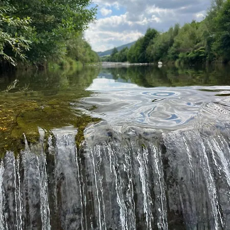 Lawendowa Przystan - Dom Nad Rzeka - Brenna, 10 Osob, Sauna, Balia Z Jacuzzi, Ogrod, Plac Zabaw 펜션