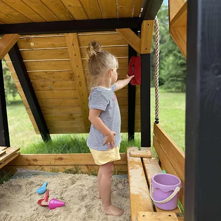 Lawendowa Przystan - Dom Nad Rzeka - Brenna, 10 Osob, Sauna, Balia Z Jacuzzi, Ogrod, Plac Zabaw Vakantiehuis Brenna