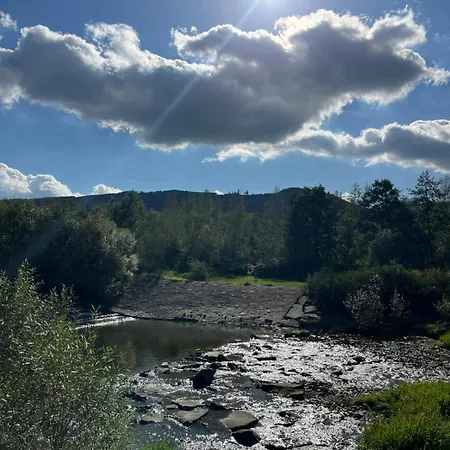 Lawendowa Przystan - Dom Nad Rzeka - Brenna, 10 Osob, Sauna, Balia Z Jacuzzi, Ogrod, Plac Zabaw