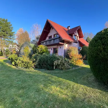Ferienhaus Lawendowa Przystan - Dom Nad Rzeka - Brenna, 10 Osob, Sauna, Balia Z Jacuzzi, Ogrod Brenna