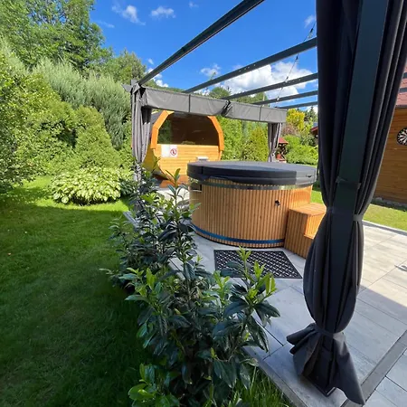 Lawendowa Przystan - Dom Nad Rzeka - Brenna, 10 Osob, Sauna, Balia Z Jacuzzi, Ogrod, Plac Zabaw Дом отдыха Бренна