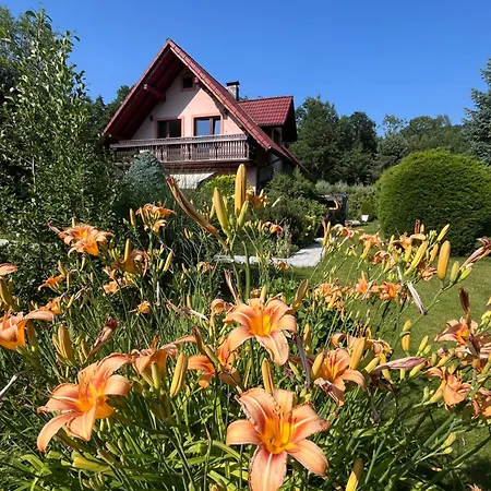 Дом отдыха Lawendowa Przystan - Dom Nad Rzeka - Brenna, 10 Osob, Sauna, Balia Z Jacuzzi, Ogrod, Plac Zabaw Бренна