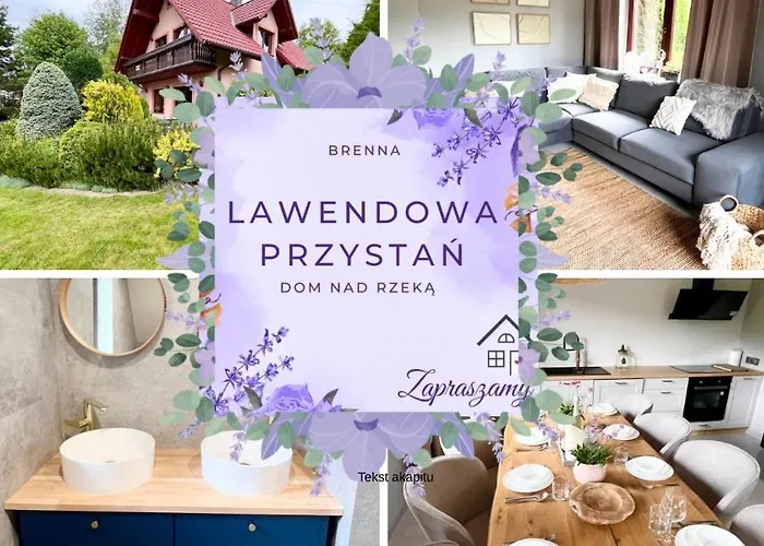 Holiday home Lawendowa Przystan - Dom Nad Rzeka - Brenna, 10 Osob, Sauna, Balia Z Jacuzzi, Ogrod, Plac Zabaw *