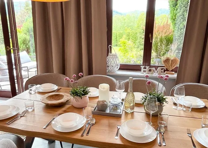 Feriehus Lawendowa Przystan - Dom Nad Rzeka - Brenna, 10 Osob, Sauna, Balia Z Jacuzzi, Ogrod, Plac Zabaw Brenna