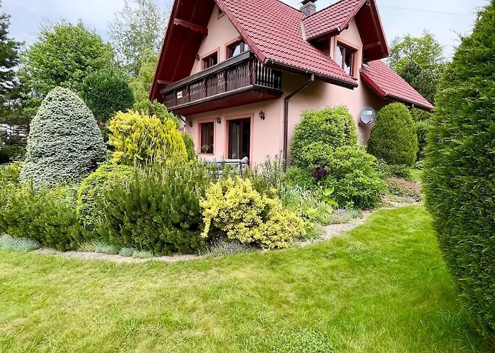 Lawendowa Przystan - Dom Nad Rzeka - Brenna, 10 Osob, Sauna, Balia Z Jacuzzi, Ogrod, Plac Zabaw Feriehus