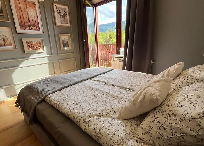 Holiday home Lawendowa Przystan - Dom Nad Rzeka - Brenna, 10 Osob, Sauna, Balia Z Jacuzzi, Ogrod, Plac Zabaw