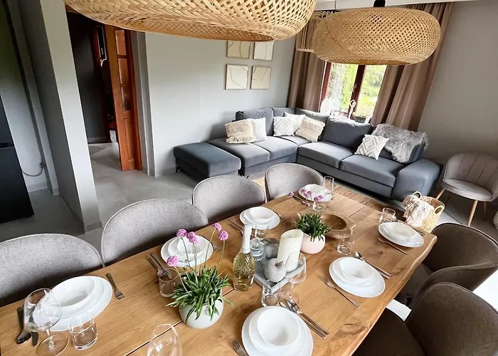 Holiday home Lawendowa Przystan - Dom Nad Rzeka - Brenna, 10 Osob, Sauna, Balia Z Jacuzzi, Ogrod, Plac Zabaw Brenna