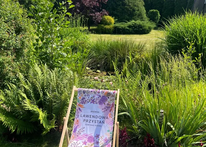 Lawendowa Przystan - Dom Nad Rzeka - Brenna, 10 Osob, Sauna, Balia Z Jacuzzi, Ogrod, Plac Zabaw בית נופש