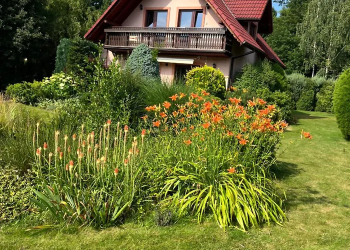 בית נופש Lawendowa Przystan - Dom Nad Rzeka - Brenna, 10 Osob, Sauna, Balia Z Jacuzzi, Ogrod, Plac Zabaw