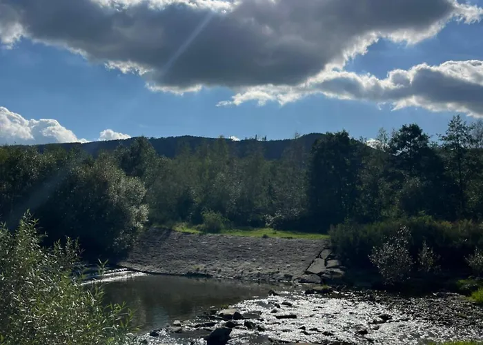 Lawendowa Przystan - Dom Nad Rzeka - Brenna, 10 Osob, Sauna, Balia Z Jacuzzi, Ogrod, Plac Zabaw